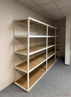 regál bílý (více velikostí)