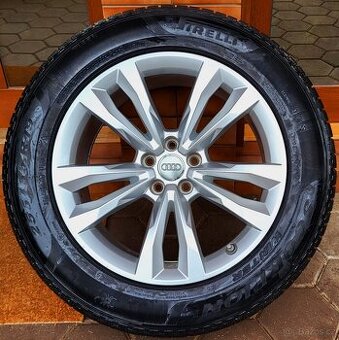 alu R19 5x112, senzory, zimné pneu 255/55, Audi Q7, E-tron