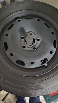 Letní pneu+disky R14 (Fabia1)