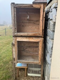Prodám voliéru klec75x159