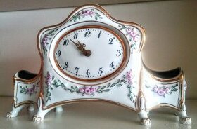 Porcelanové hodiny Komtesa - Royal Dux Bohemia
