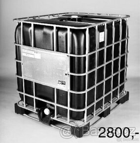 IBC kontejner černý - 1000l