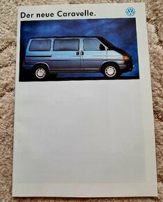 Volkswagen Caravelle T4 - 1990 - Prospekt - 1
