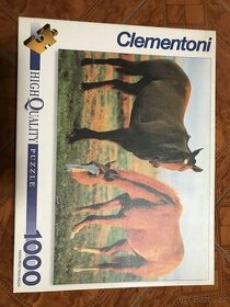Clementoni 1000 - koně