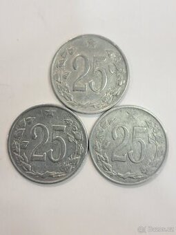 Mince 25 halierov