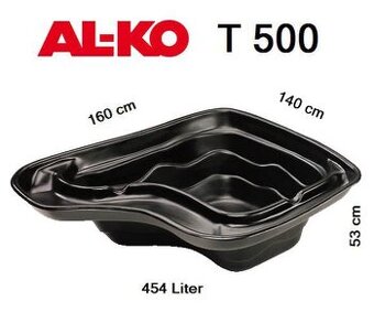 Plastové zahradní jezírko AL-KO T 500 - PC: 3.500 Kč