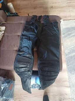 Značkové kožené kalhoty na motorku Nazran