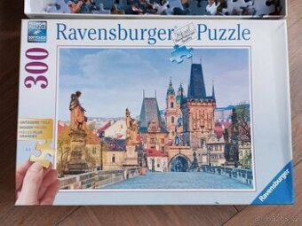 Ravensburger Puzzle Karlův most 300 dílků - 1