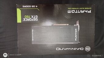 GAINWARD GTX 760 4GB PHANTOM + GIGABYTE GTS 250 1GB