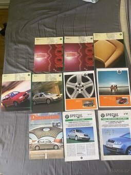 Prospekty Škoda Fabia 1 knihy svět motoru