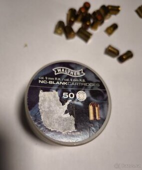 Náboje Poplašný Walter cal. 9mm 65 ks - 1