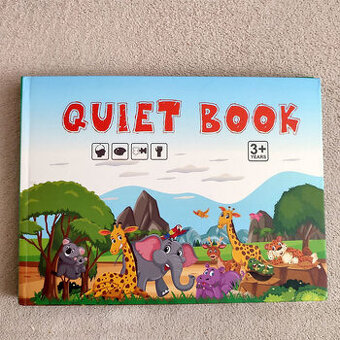 Quiet book - zvířátka - 1