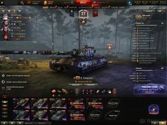 World of Tanks účet 40.000bonů SLEVA