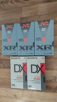 5x vhs kazety