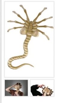 Alien facehugger plysovy 40 cm