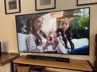 TV Samsung QLED úhlopříčka 75" 189cm+držák na zeď+kino