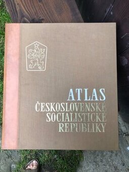 Socialistický velký atlas ČSSR, retro