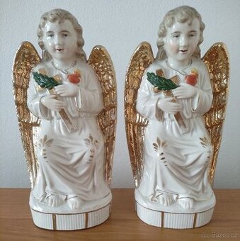 Porcelánový anděl.