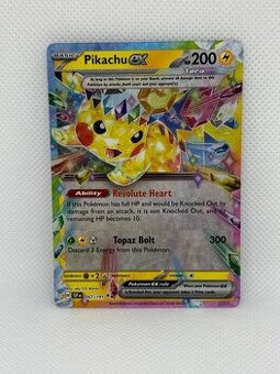 Pokémon karta Pikachu ex 057/191 – Surging Sparks – ORIGINÁL