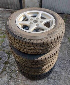Borbet ALU 5x120 R15. pneu 205/65 R15 zimní