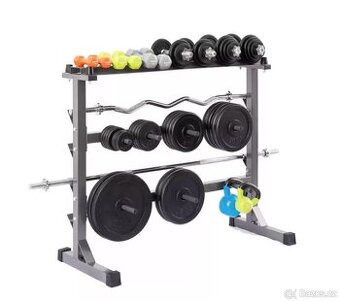 Stojan na činky a kotouče TRINFIT Dumbbell Rack
