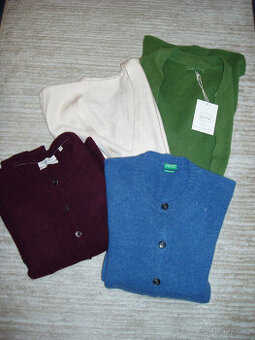Čtyři nové luxusní svetry - Benetton, Chr. Berg