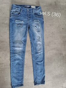 Dívčí/dámské džíny slim vel. 36 (S)