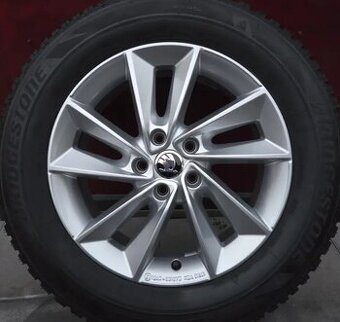 17"-HEZKÁ ZIMNÍ OBUTÁ ALU-KOLA 5x112 ŠKODA KODIAQ