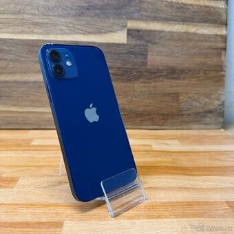 IPhone 12 128GB, modrý (12 měsíců záruka)
