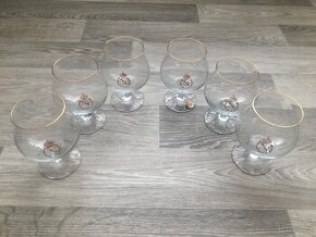 Skleničky - Napoleonky - retro