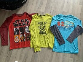 Chlapecká trička dl.rukáv 158/164