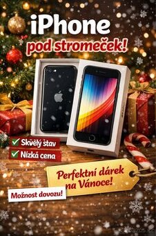 Daruj IPhone SE pod stromeček