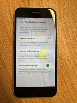 Iphone SE 2022, 128 GB, bílý