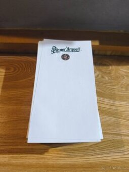 Staré účtenky Pilsner Urquell