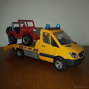 Bruder Odtahovka + Jeep