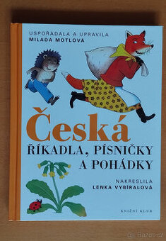 Česká říkadla, písničky a pohádky - jako nová