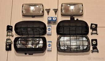 Sada automobilových světel a halogenových žárovek typu H3