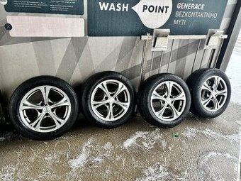 5x112 r16 205/55/16 letní alu sada sundaná ze Škoda Octavia