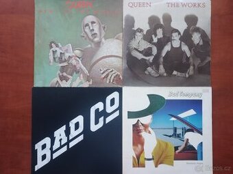 PRODÁM MIX LP - QUEEN,BAD COMPANY,NIRVANA..