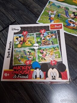 Puzzle Trefl Mickey Mouse 4v1