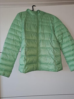 Prošívaná zelená bunda CaA vel. 40