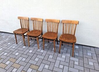 Celodřevěné židle TON 4ks