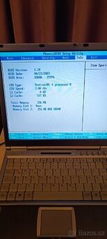 Sběratelský a zajímavý Fujitsu Siemens Lifebook E7010