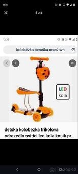 Odrážedlo s vodící tyci