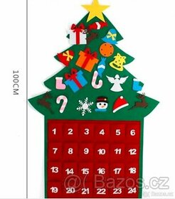 Adventní kalendář s kapsičkami