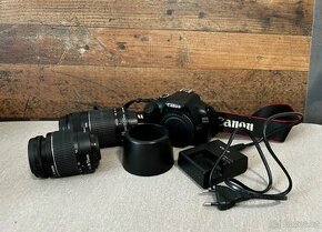 Canon EOS 1100D + 2x objektiv a taška