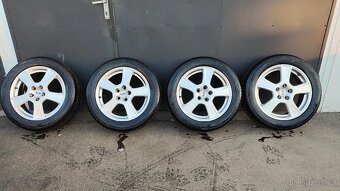 4x Ford RONAL 6.50Jx17H2 ET 52.5 včetně obutí