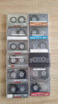 Audiokazety Raks - 1