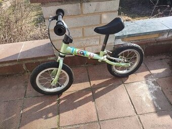Odrážedla, yedoo motorky a sedačka za kolo