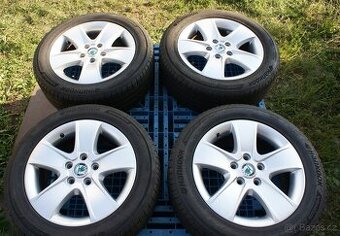original alu kol Skoda letni pneu 2024 R16 take Audi Seat VW